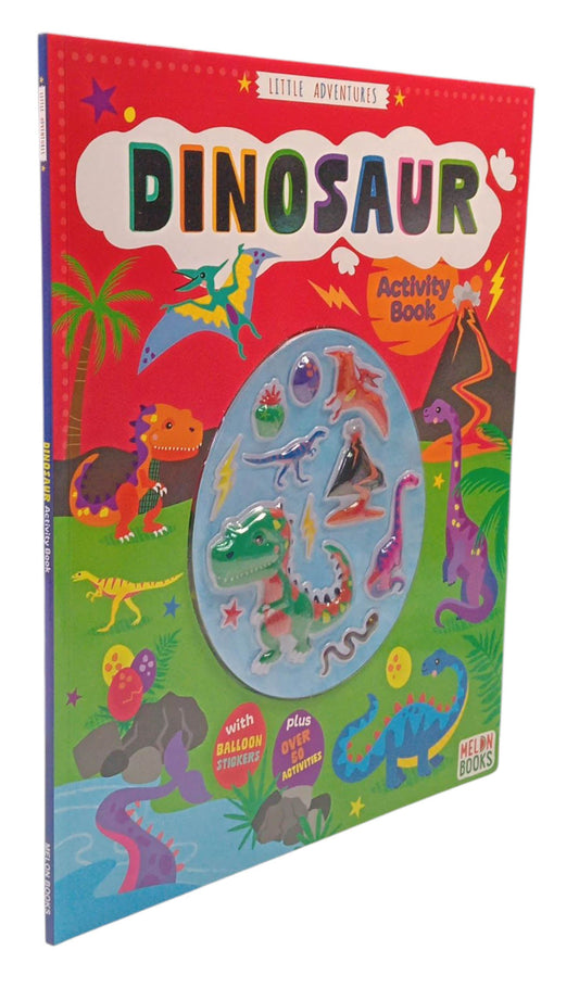 Little Adventures Dinosaur Activity Book