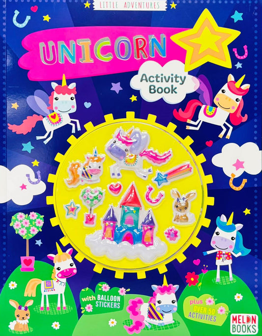Little Adventures Unicorn Activity Book