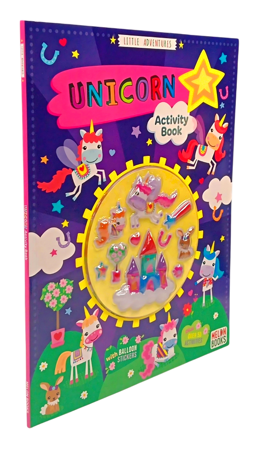 Little Adventures Unicorn Activity Book