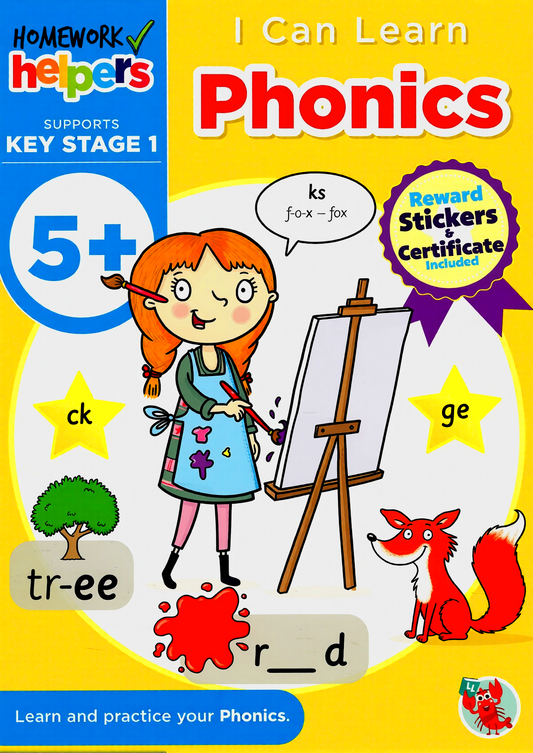 Homework Helper 5+ I Can Learn Phonics