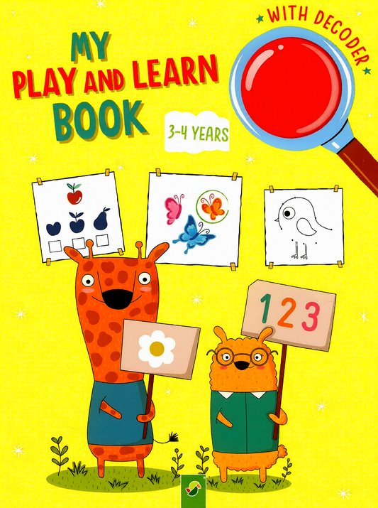Play & Learn Book 3-4 Years (With Decoder) (Ub)