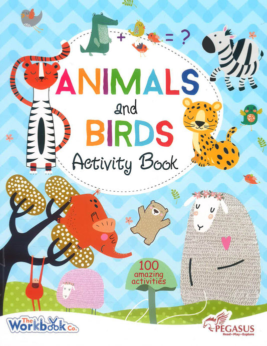 Animals And Birds Activity Book