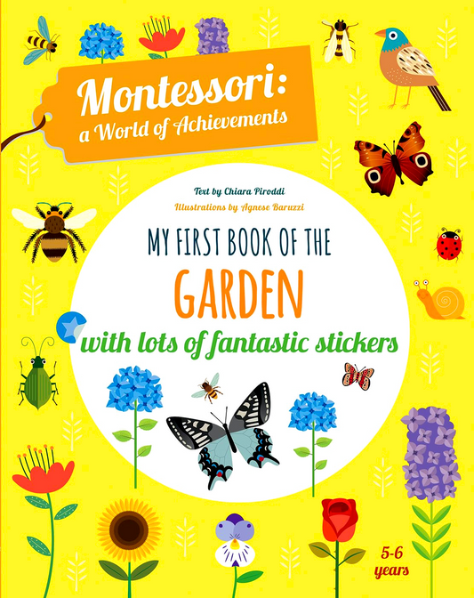 My First Book of the Garden: Montessori Activity Book