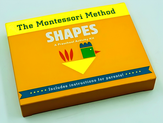 [Flash Sale  RM 13.93 from  1-6 May 2024] The Montessori Method: Shapes (Preschool Activity Kit)
