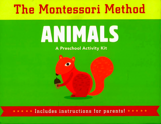 [Flash Sale  RM 13.93 from  1-6 May 2024] The Montessori Method: Animals (Preschool Activity Kit)