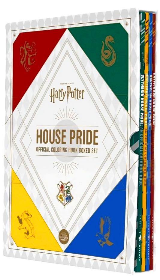 Harry Potter House Pride: Official Coloring Book Boxed Set