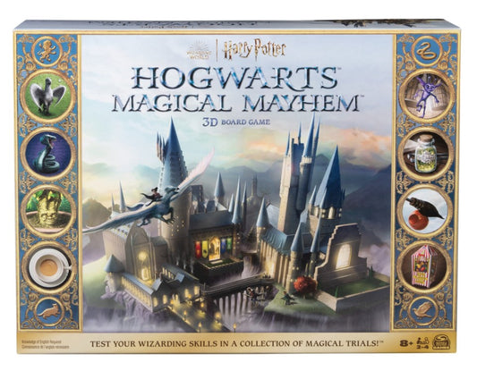 Wizarding World Harry Potter Hogwarts Magical Mayhem 3D Board Game