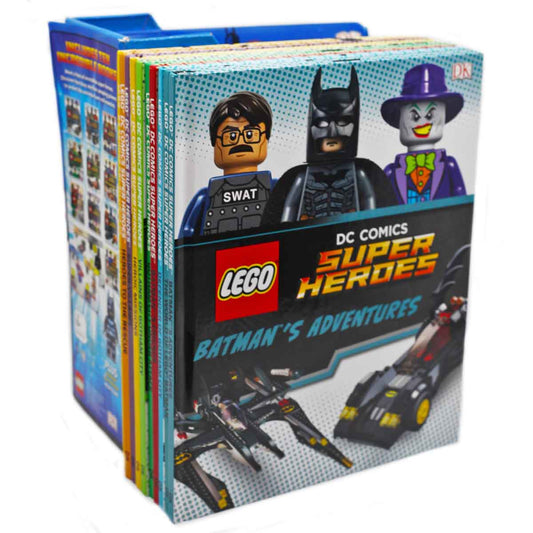 10 Book Wedge: Dc Comics Lego Super Heroes Collection