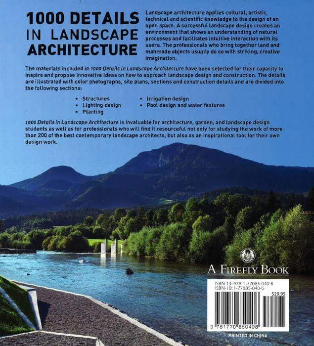 1000 Details In Landscape Architecture