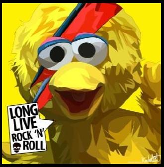 Sesame Street: Yellow Big Bird Pop Art (10X10)