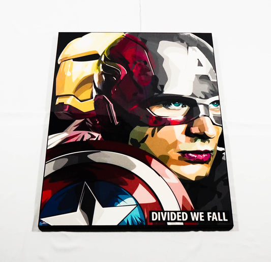 Civil War Ver.2: Divided We Fall Large Pop Art (30X40)