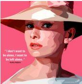 Audrey Hepburn Ver 3 Opportunities Pop Art (10X10)