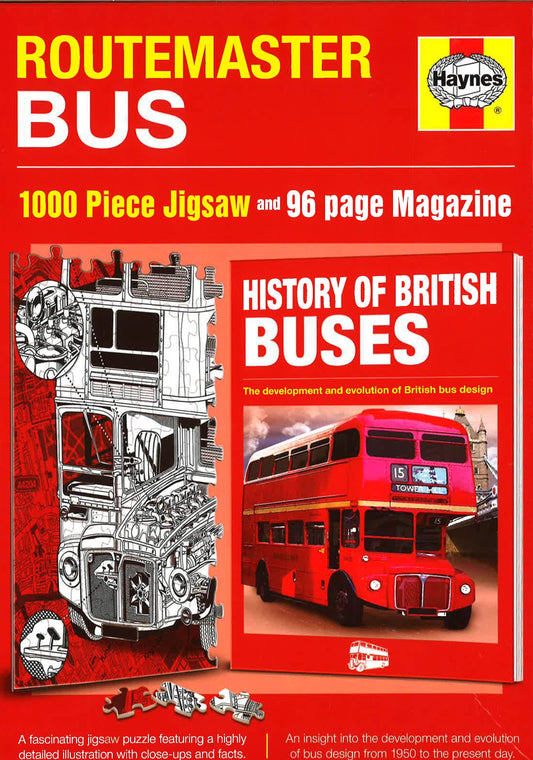 Routermaster Bus 1000 Piece Jigsaw And Magazine