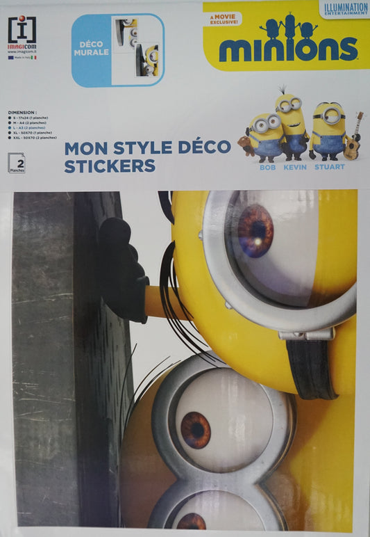 Minions Removable Stickers