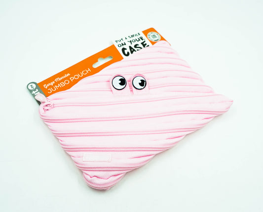 Zipit Gorge Monster Jumbo Pouch - Pink