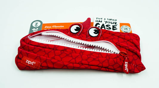 Zipit Dino Pouch Red