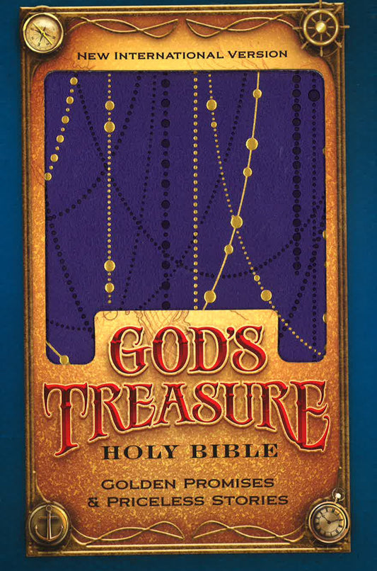 Niv, God's Treasure Holy Bible, Leathersoft, Amethyst: Golden Promises And Priceless Stories