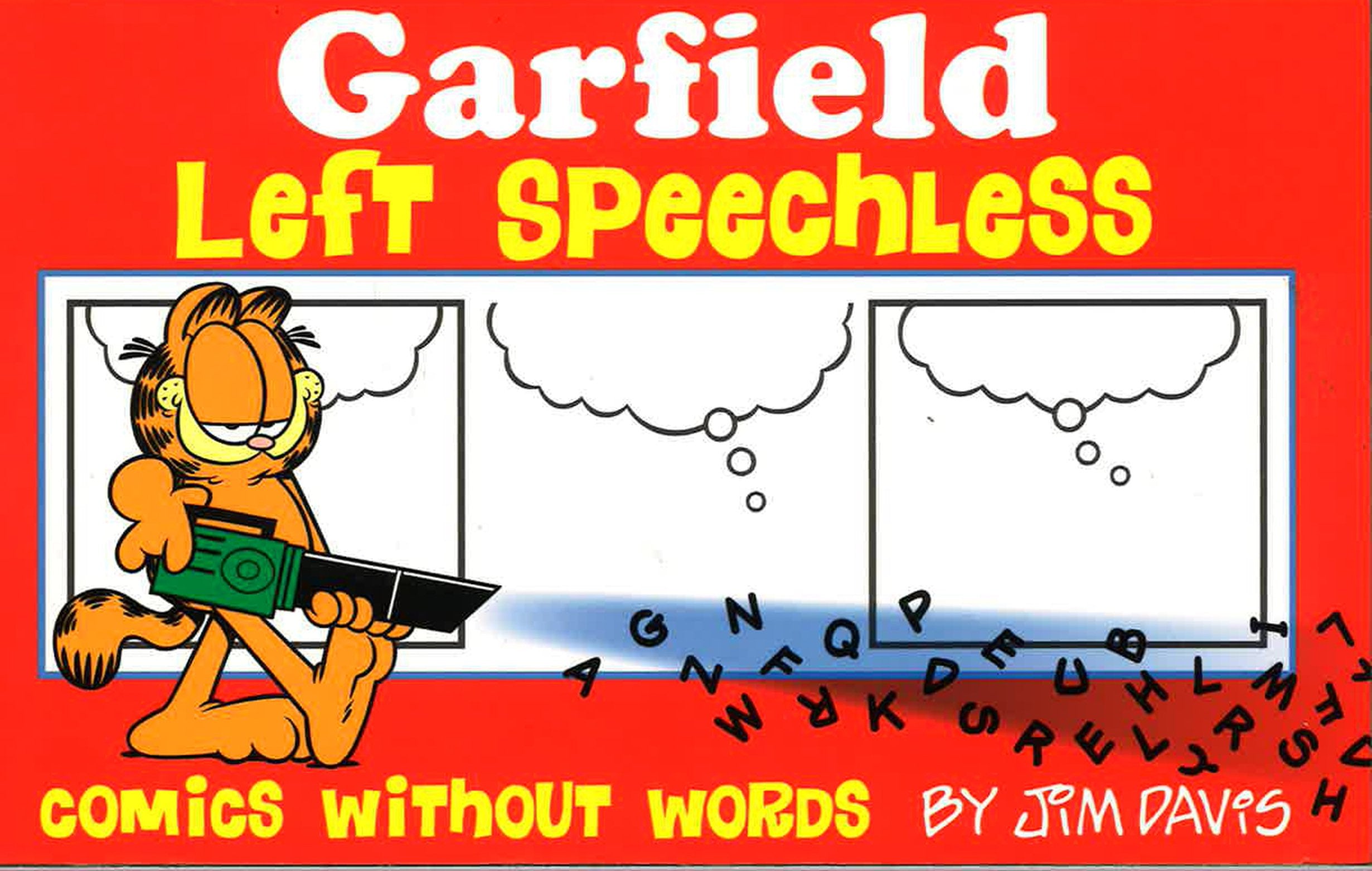 Garfield Left Speechless Comics Without Words BookXcess