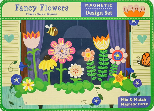 [Flash Sale  RM 13.23 from  1-6 May 2024] Fancy Flowers (Magnetic Design Set)