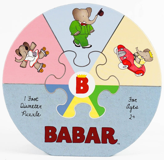 Babar Deluxe Puzzle Wheel