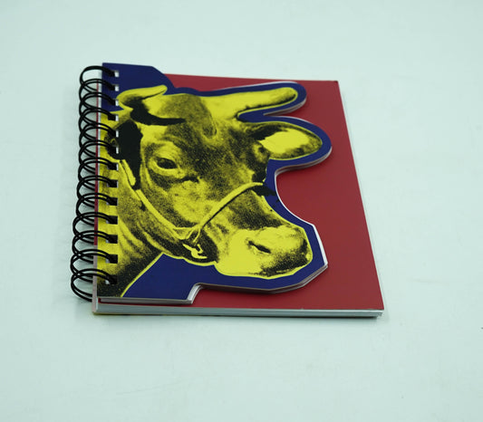 Andy Warhol Cow Layered Journal