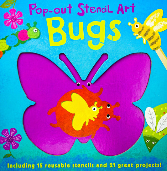 [Flash Sale  RM 12.53 from  1-6 May 2024] Pop-Out Stencilart: Bugs