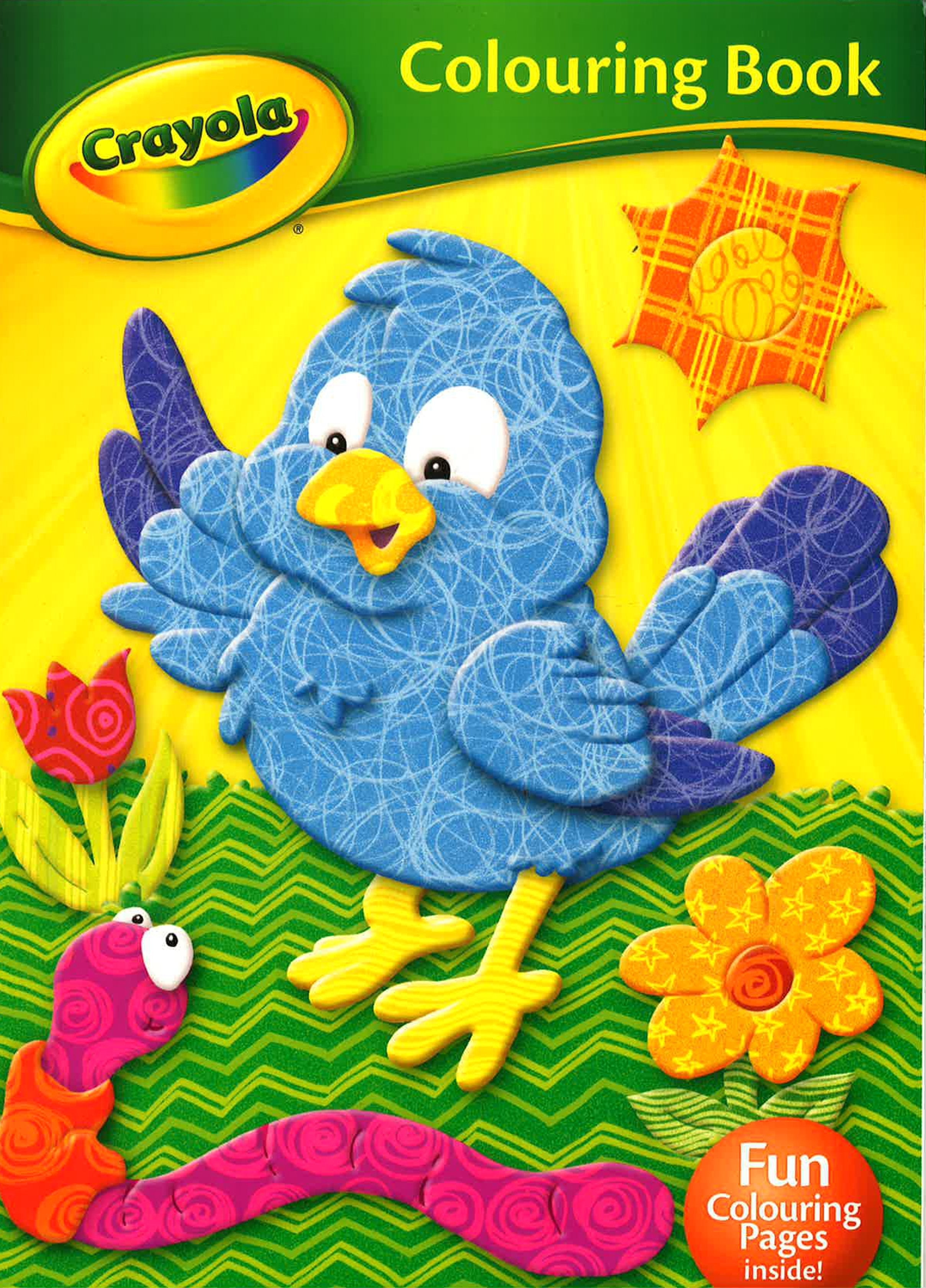 Crayola Colouring Book Bird – BookXcess