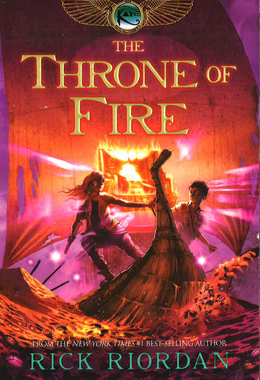 The Throne Of Fire (The Kane Chronicles, Bk. 2)