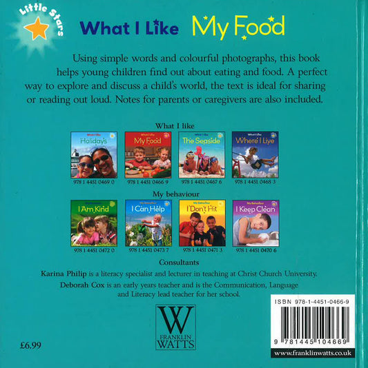 Little Stars: What I Like - My Food