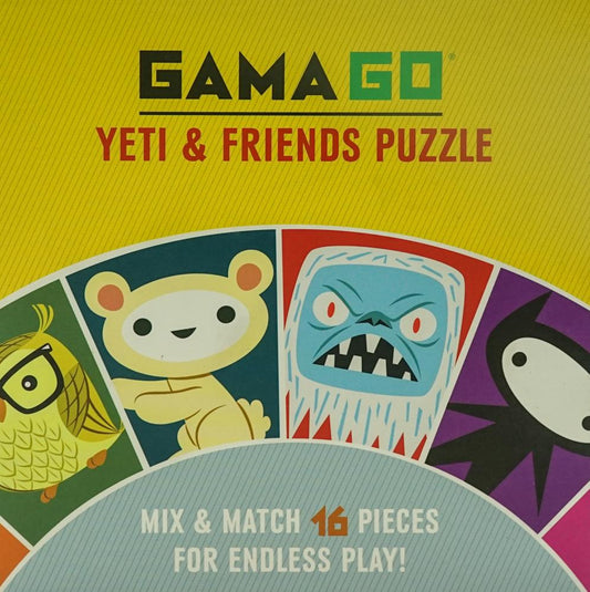 [Flash Sale  RM 16.73 from  1-6 May 2024] Gamago: Yeti & Friends Puzzle