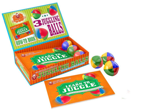 Professor Murphy's Box Of Tricks: Juggling Balls - Learn To Juggle Step-By-Step