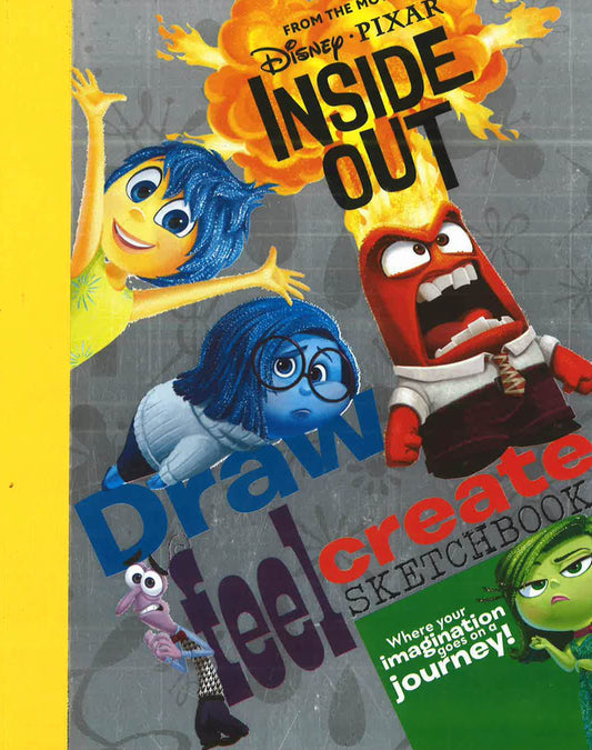 Disney Pixar Inside Out : Draw Feel Create Sketchbook
