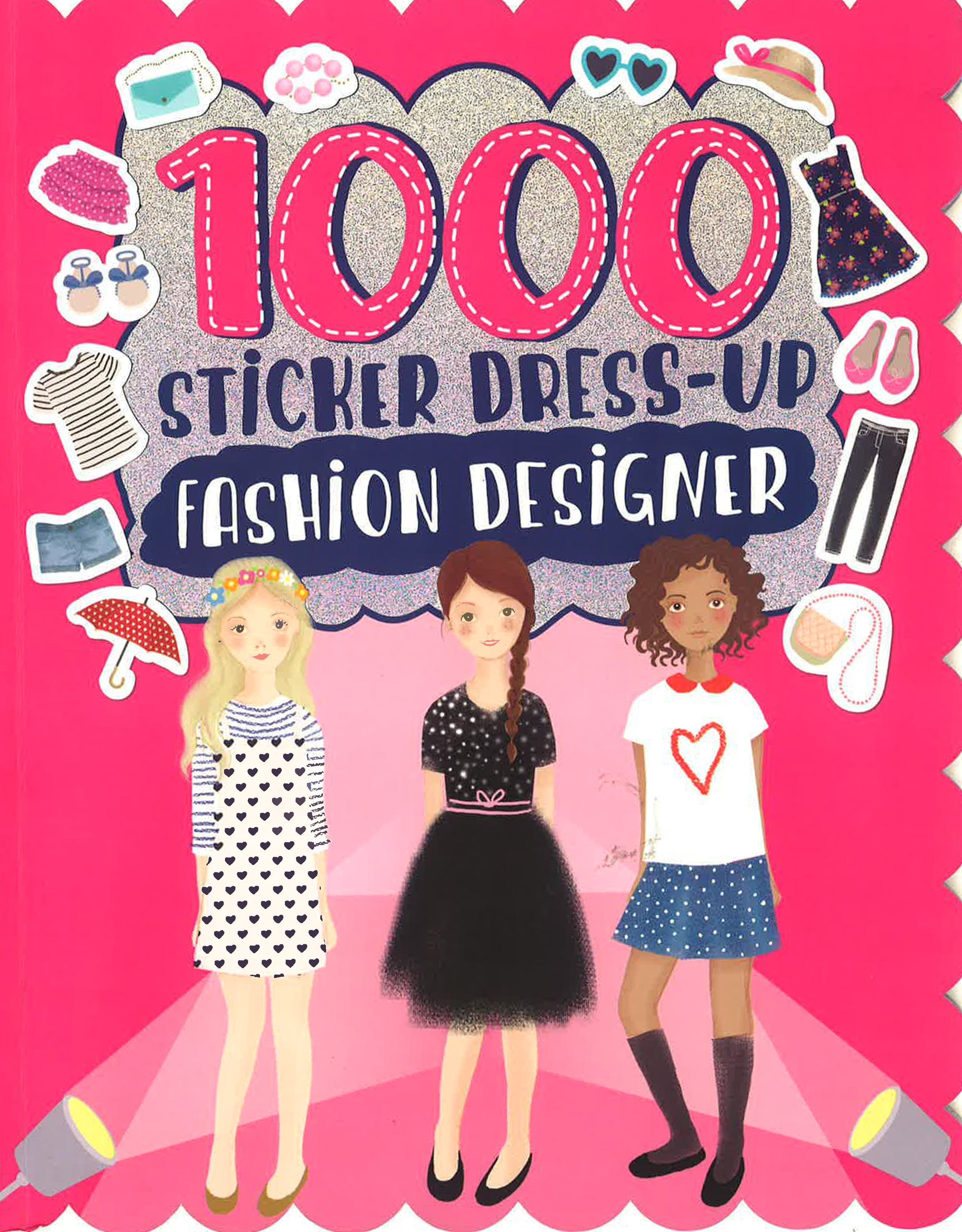 1000 Sticker Dress-Up Fashion Designer BookXcess 1000 Sticker Dress-Up Fashion Designer BookXcess