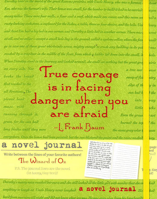 A Novel Journal: The Wizard Of Oz