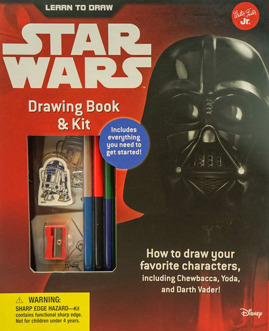 Learn To Draw Star Wars Drawing Book & Kit