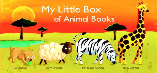 Little Box Of Animal Fun (4 Book Set W/Pen)