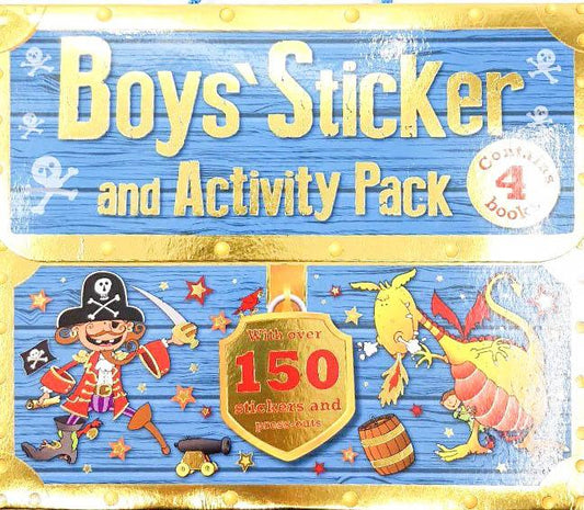 Boys' Sticker And Activity Pack