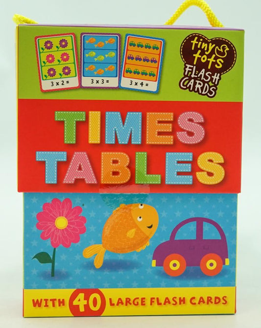 Tiny Tots Flash Cards: Times Tables