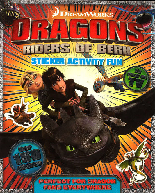 Dragons Riders Of The Berk Sticker Activity Fun