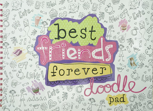 Best Friends Forever Doodle Pad