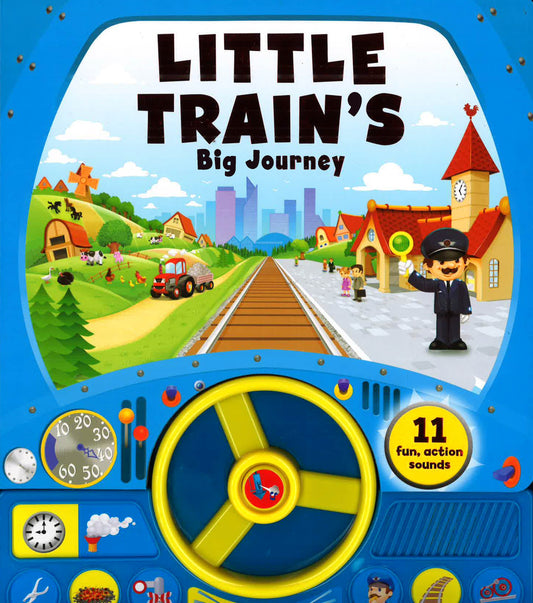 Steering Wheel Sound Board: Little Train's Big Journey