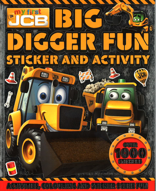 Big Digger Fun Sticker And Activity