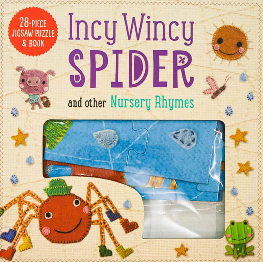 [Flash Sale  RM 13.93 from  1-6 May 2024] Incy Wincy Spider Jigsaw Puzzle & Book