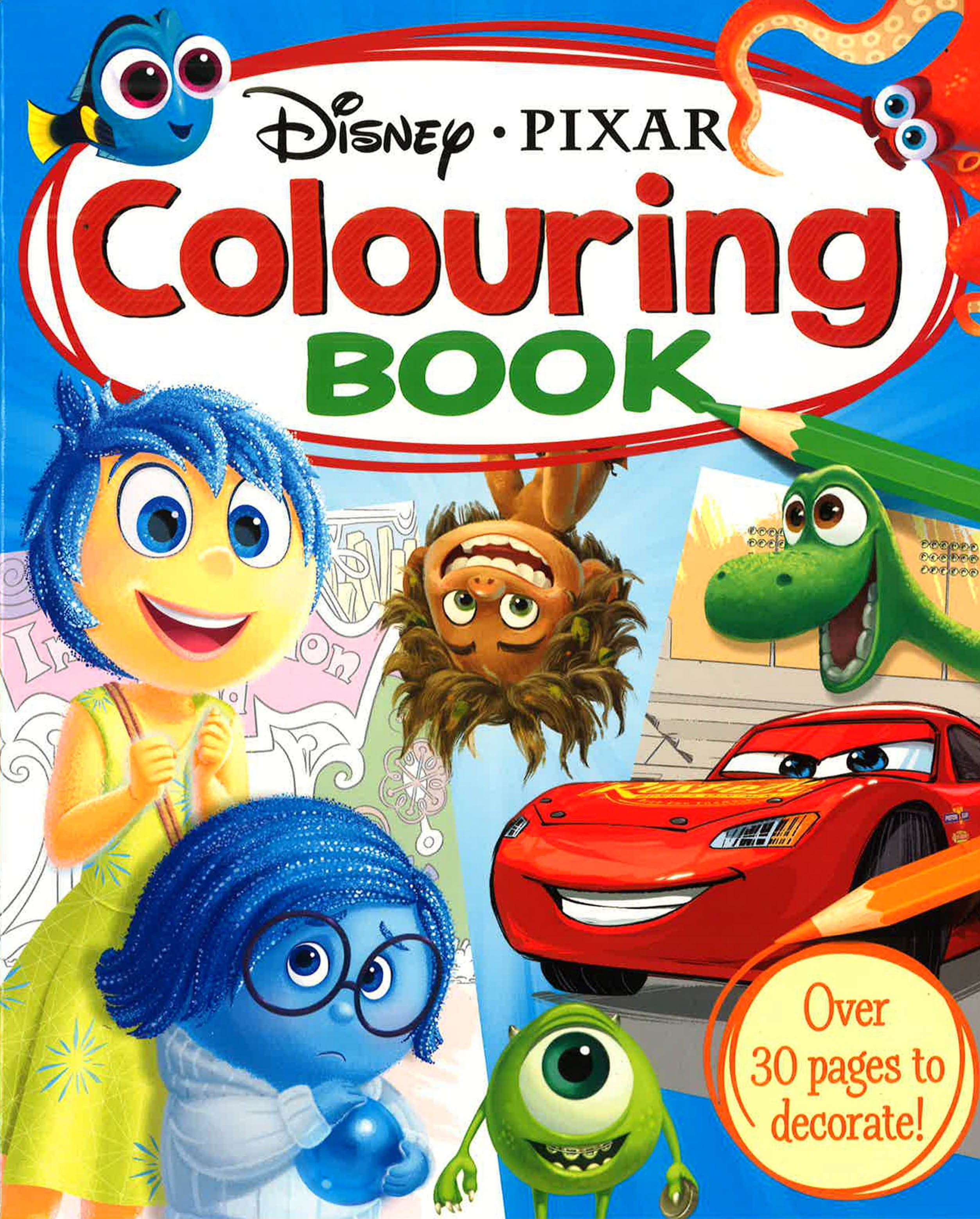 Disney Mystery Coloring Book, Pixar