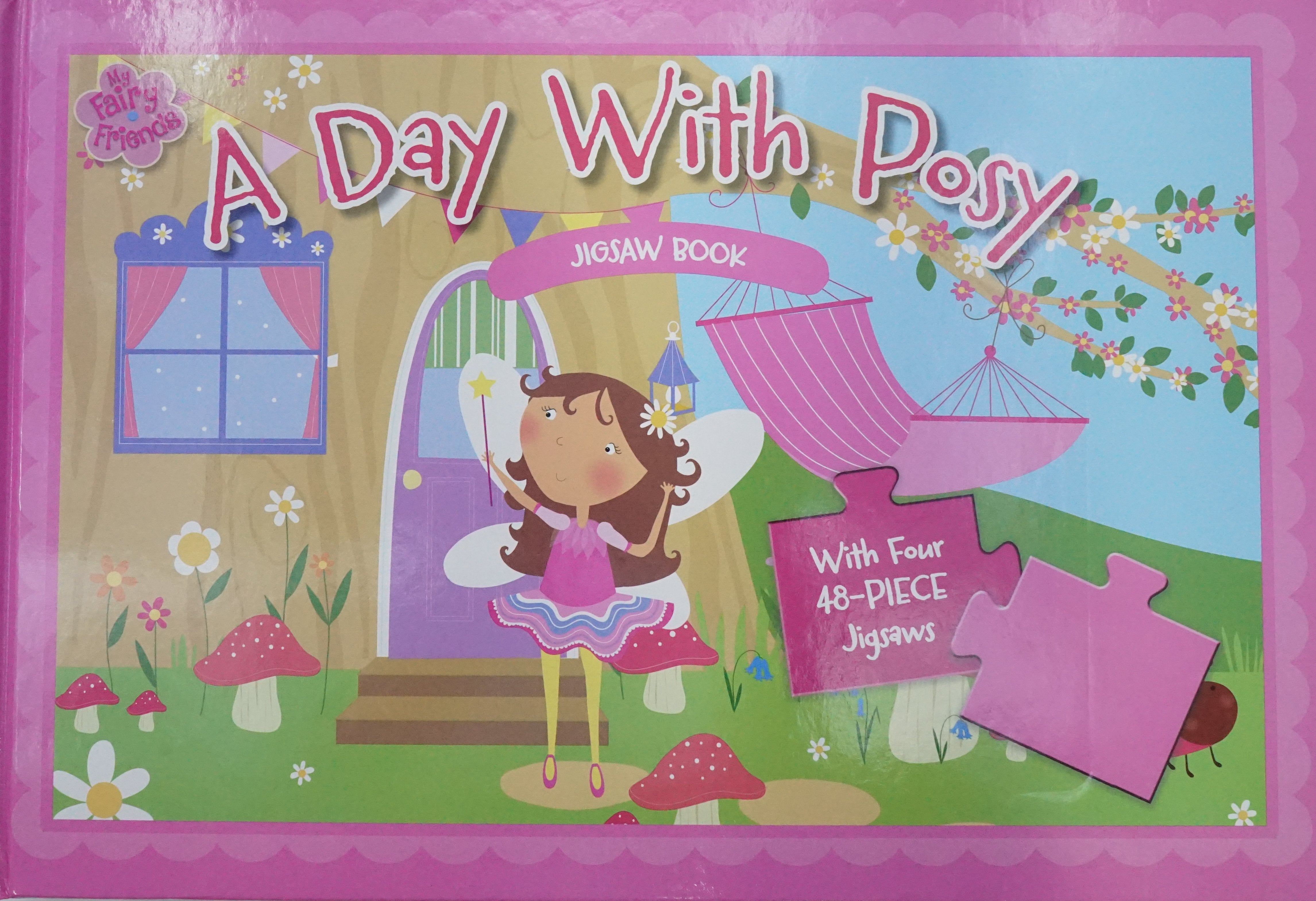 –　Deluxe　Book　Jigsaw　Posy　With　Jigsaw　Day　A　Book:　BookXcess