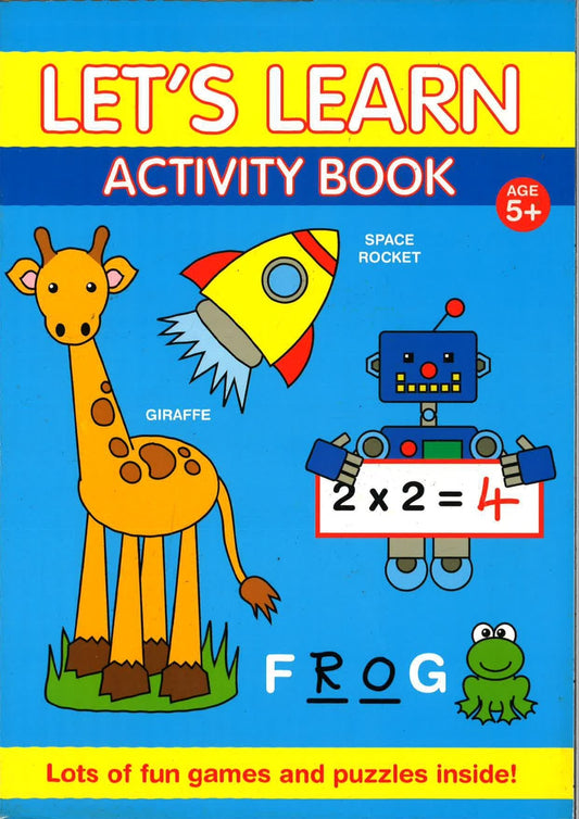 Let's Learn - Activity Book (Blue)