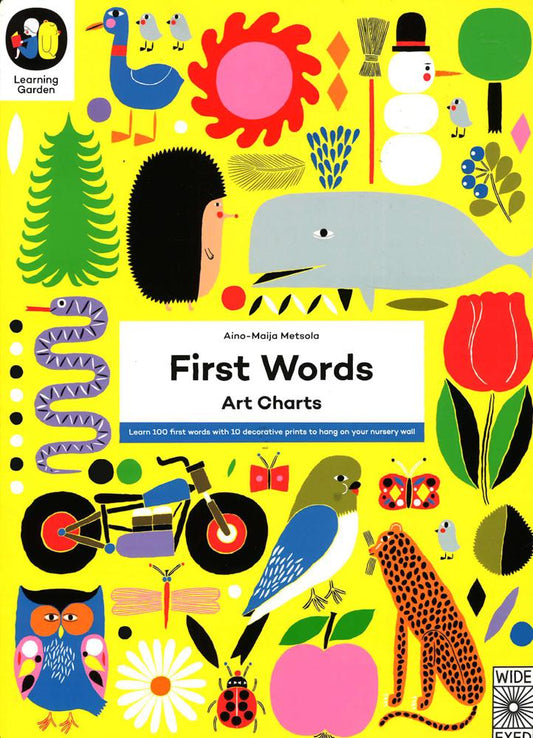 [Flash Sale  RM 17.43 from  1-6 May 2024] Learning Garden: First Words - Art Charts