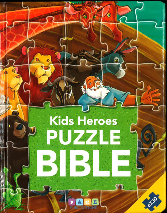 Kids Heroes Puzzle Bible