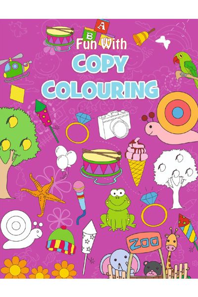 Fun With Copy Colouring (Purple)*