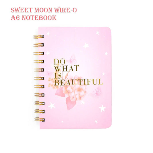 Sweet Moon Wire-O A6 Notebook